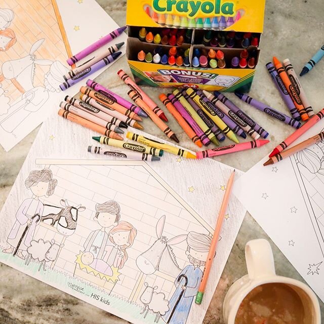 Christmas break is the best 🎉🎄. I love this cute freebie printable from @hiskidscompany - it’s the perfect Jesus centered activity as we get ready for next week! What fun activities do you do during the holiday break?