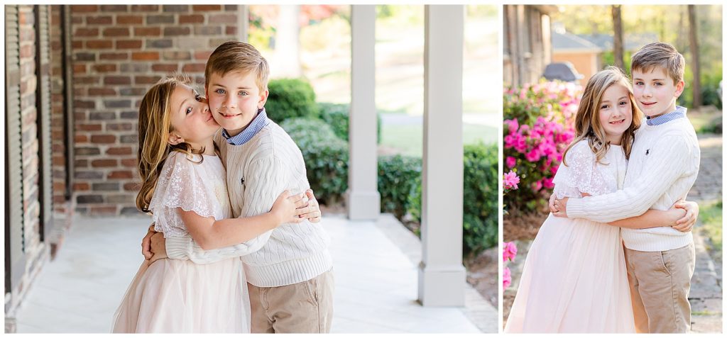 Sibling session, In-Home photography; Birmingham Family Photographer